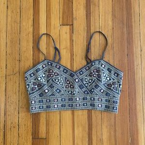 MOVING SALE EUC Sequin Bralette